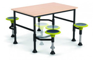 Table et chaise scolaire groupale - Devis sur Techni-Contact.com - 1
