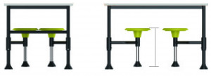 Table et chaise scolaire groupale - Devis sur Techni-Contact.com - 2