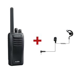 Kenwood Protalk TK-3501 + contour d'oreille -Talkie Walkie sans Licence - Devis sur Techni-Contact.com - 1