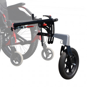 Kit 3eme roue pour fauteuil roulant et barre de traction vélo - Devis sur Techni-Contact.com - 7