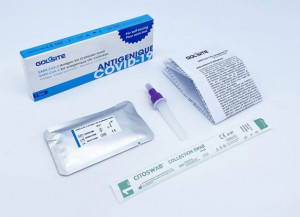 Kits autotests antigéniques Covid 19 (lot de 100) - Kits complets pour autotests - prélèvement nasal - Conforme CE