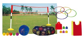 Kit complet initiation volley-ball scolaire - Pour milieu scolaire