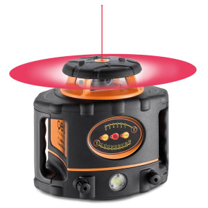 Laser rotatif automatique FL 300HV-G - Précision horizontale: ± 0,75 mm / 10 m - Portée sans cellule: 40 m - Couleur : Rouge