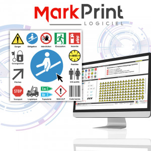 Logiciel de création d’étiquetage signalétique markprint - Devis sur Techni-Contact.com - 1