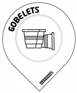 Lot de 10 stickers biodéchets COLLEC  - Devis sur Techni-Contact.com - 2