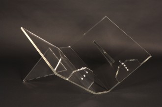 Lutrin cristal couché pour livre A2 - Devis sur Techni-Contact.com - 1