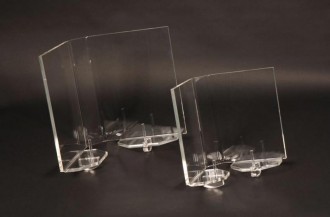 Lutrin cristal fixe pour livre A5 - Devis sur Techni-Contact.com - 1