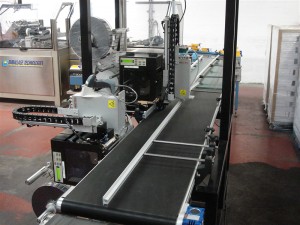 Machine étiqueteuse impression dépose - Étiqueteuse industrielle impression dépose