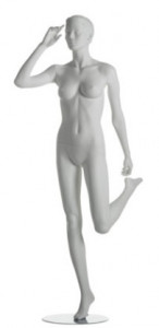 Mannequin Femme Sculptée pour vitrine en mouvement  - Devis sur Techni-Contact.com - 5