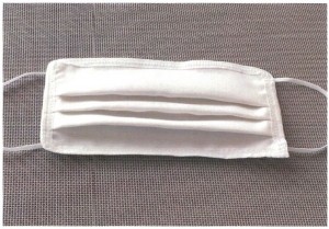 Masque de protection lavable (Boite de 50 masques) - Fibre de coton de 230 Gr./m² - Lavable
