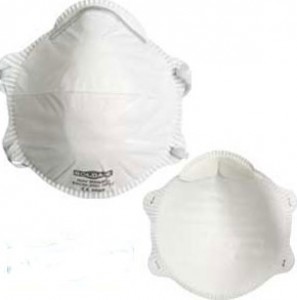 Masque respiratoire FFP2D filtrant - Protection contre les aérosols solides et liquides
