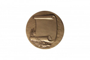 Médaille événementielle avec gravure parchemin  - Devis sur Techni-Contact.com - 1