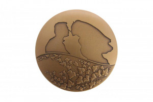Médaille événementielle avec gravure pour mariage - Devis sur Techni-Contact.com - 1