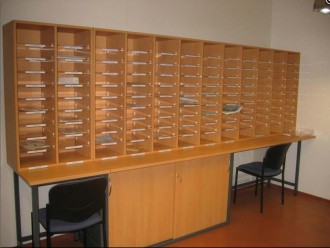 Meuble à casiers bois de tri courrier collectif - Devis sur Techni-Contact.com - 1