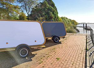 Mini caravane aménageable - teardrop - Devis sur Techni-Contact.com - 2