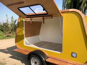 Mini caravane aménageable - teardrop - Devis sur Techni-Contact.com - 3