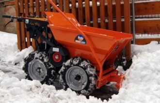 Mini Dumper avec chasse neige - Devis sur Techni-Contact.com - 2