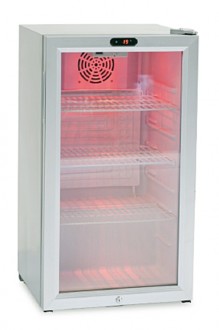 Mini frigo vitré - Froid ventilé  2°C/ 10°C - 3 grilles réglables