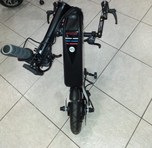 Mini troisième roue motorisée pour fauteuil roulant - Devis sur Techni-Contact.com - 3