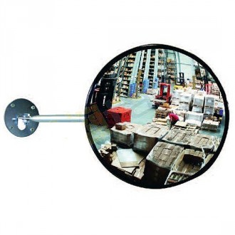 Miroir Convexe Sécurité 15 Cm – Angle Mort Allée, Garage, Entrepôt, Intérieur/extérieur – Vision Grand Angle
