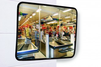 Miroir de surveillance acrylique mural - Devis sur Techni-Contact.com - 5