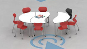 Table modulable et réglable en hauteur - Devis sur Techni-Contact.com - 4