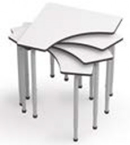Table modulable et réglable en hauteur - Devis sur Techni-Contact.com - 2