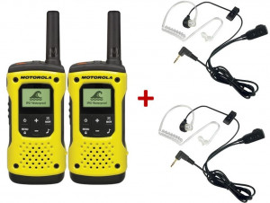 Motorola T92 Duo + 2 Kits bodyguard - Talkie Walkie sans Licence - Devis sur Techni-Contact.com - 1
