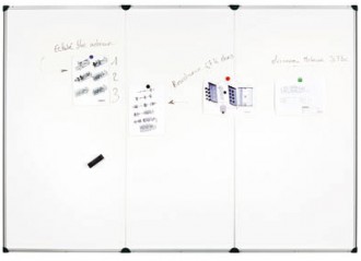 Mur d'écriture et d'affichage magnétique 200 x 100 cm - Devis sur Techni-Contact.com - 1