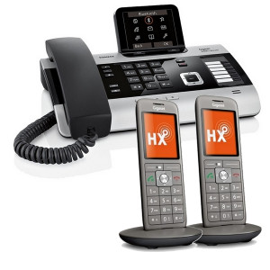 Pack Gigaset DX800A + 2 CL660 - Standard telephonique - MiniStandard - Devis sur Techni-Contact.com - 1