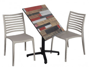 Pack table + chaises - Devis sur Techni-Contact.com - 1