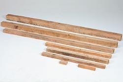 Palette bois pour emballage 1600 mm - Chevrons, peuplier, 84510