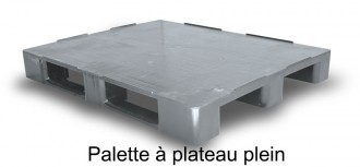 Palette plastique 3 semelles - Devis sur Techni-Contact.com - 2