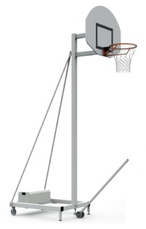 Panier de basket mobile d'entraînement 2,6 ou 3,05 m - Devis sur Techni-Contact.com - 1