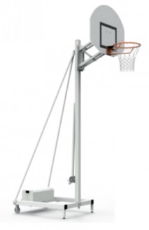 Panier de basket mobile d'entraînement 2,6 ou 3,05 m - Devis sur Techni-Contact.com - 3
