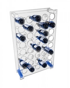 Panier range bouteille plexi - Devis sur Techni-Contact.com - 1