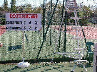 Panneau affichage score tennis - Devis sur Techni-Contact.com - 1