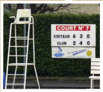 Panneau afficheur score tennis manuel - Devis sur Techni-Contact.com - 1