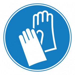 Panneau de protection obligatoire des mains - Devis sur Techni-Contact.com - 1