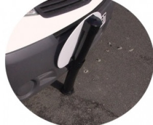 Panneau de signalisation en ABS monté sur un poteau flexible - Devis sur Techni-Contact.com - 3