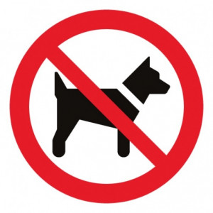 Panneau interdit aux chiens - Devis sur Techni-Contact.com - 1