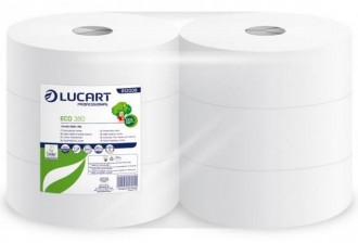Papier toilette écolabel - Conditionnement : bobine de 380 mètres