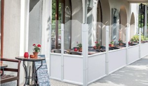 Paravent fixe pour terrasse de café, restaurant, hotel - Devis sur Techni-Contact.com - 1