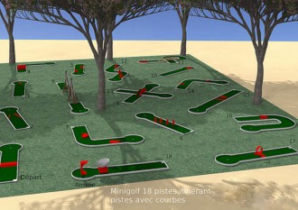 Parcours mini golf transportable - Devis sur Techni-Contact.com - 3