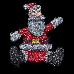 Père Noël et Bonhomme de Neige illuminés - Devis sur Techni-Contact.com - 2