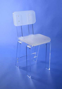 Petite Chaise en Plexiglas - Devis sur Techni-Contact.com - 1