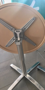 Pied de table mange debout Bistrot en aluminium - Devis sur Techni-Contact.com - 6