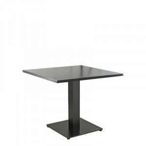 Pied de table carré en fonte noire - Devis sur Techni-Contact.com - 2