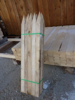 Piquet d'implantation en bois - Longueur (cm) : de 50 à 150