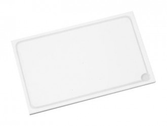 Planche à découpe en polyéthylène (lot de 2) - Lot de 2 - Matière : PEHD - Dimensions : 40 x 30 x 2 cm - Coloris : blanc ou marron 